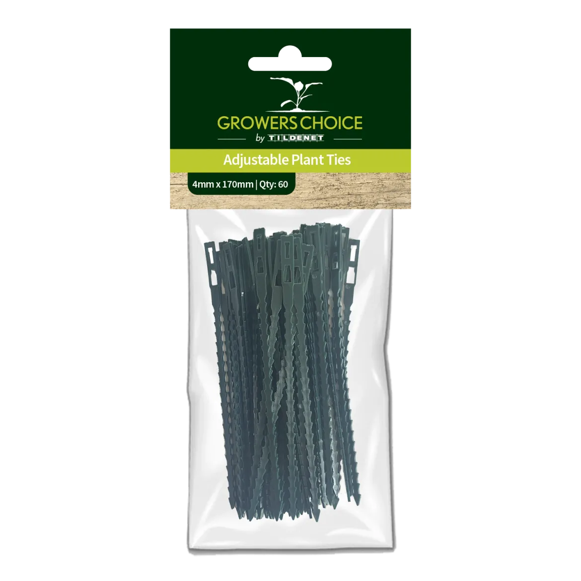 Strips til planter - 4 mm x 17 cm