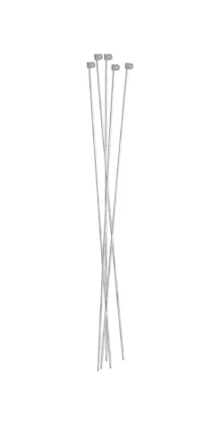 Tentorpæl 8 mm grå, med grå hætte, 110 cm, colli 25 stk.