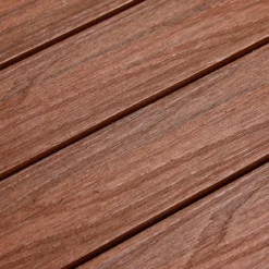 Terrasseflise komposit 30 x 30 cm 4-pak, teak HORTUS