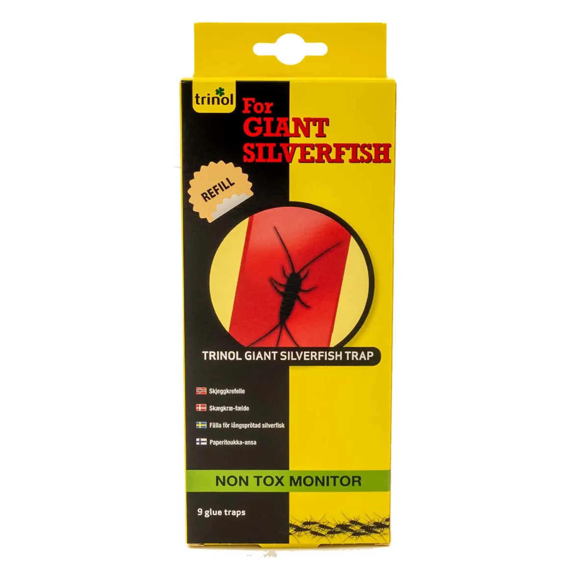 Trinol Giant Silverfish Trap, limfælder til skægkræ - 9 stk