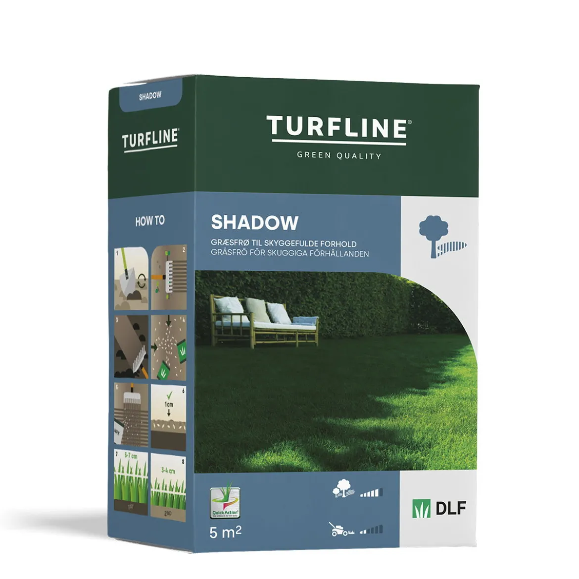 Turfline "Shadow" græsfrø - 0,1 kg.