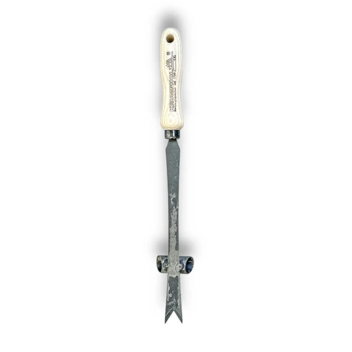 Ukrudtsstikker med V-skær og løfteknop - 35 cm