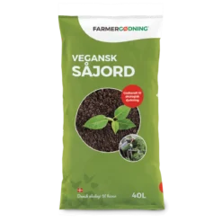 Vegansk Såjord til økologisk dyrkning - 40 liter