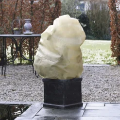 Vinterbeskyttelse til planter - natur - Ø50 cm - 100 cm