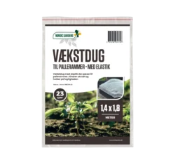 Vækstdug til højbed af palleramme